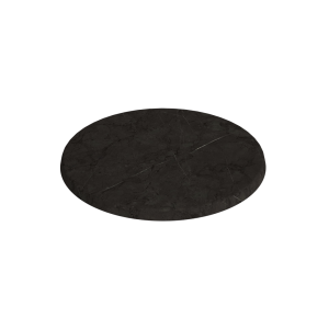Grå marmorlook bordskiva rund