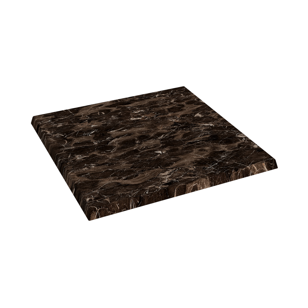 Karacabey marmorlook bordskiva fyrkantig