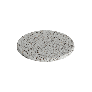 Terrazzolook bordskiva rund