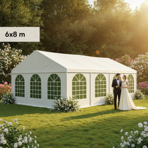 Startfag SEMI-PRO 6x4m inkl. sides, Canopy och gavl