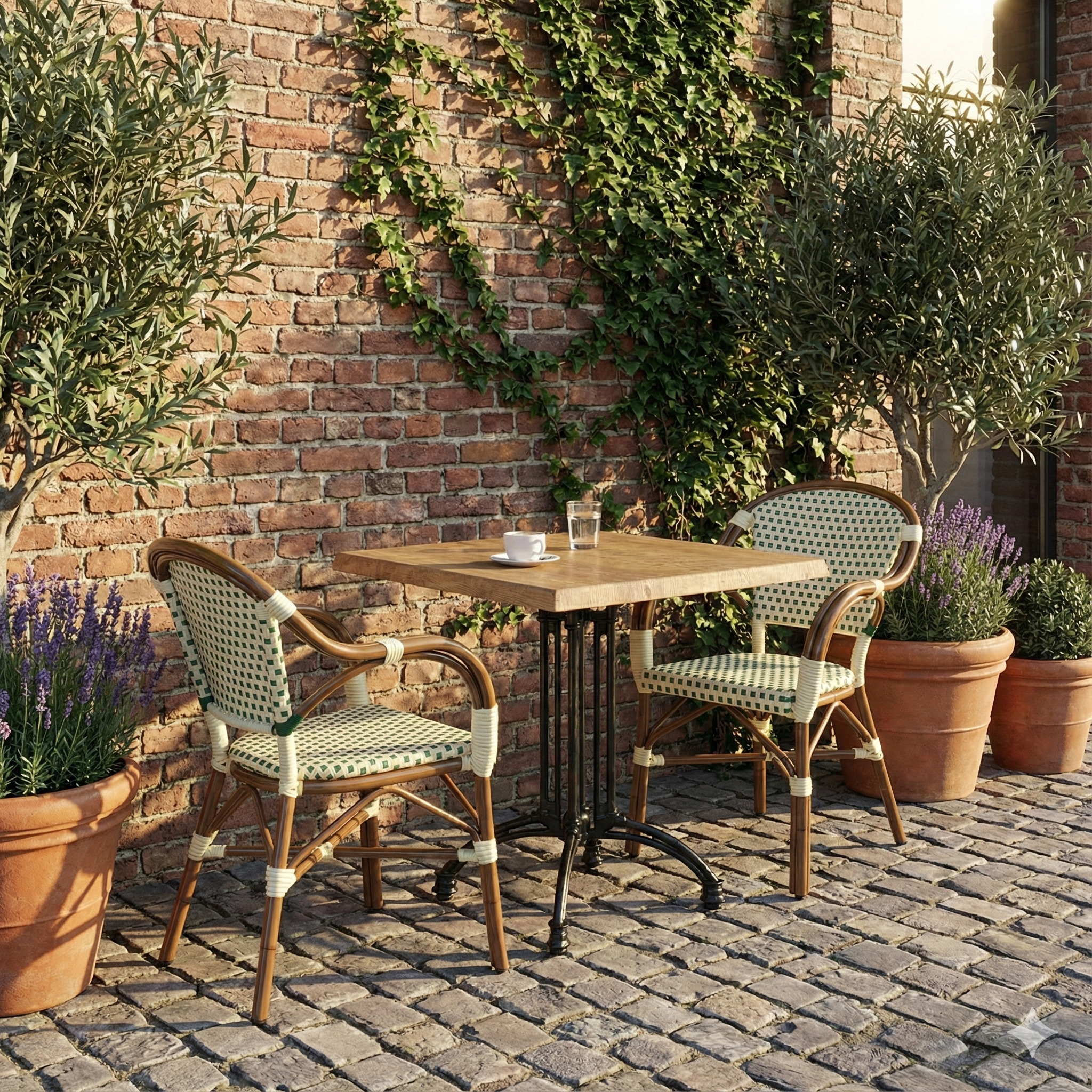 Avalon Pine bordskiva fyrkantig