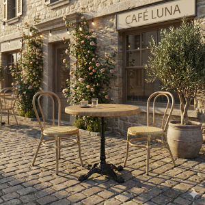 Avalon Pine bordskiva rund