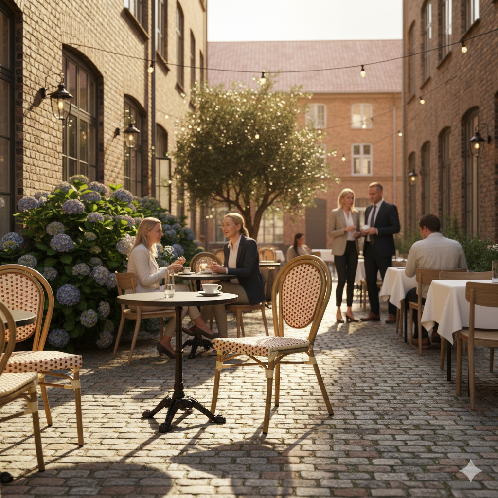 Paris - Kaféstol - Flätad