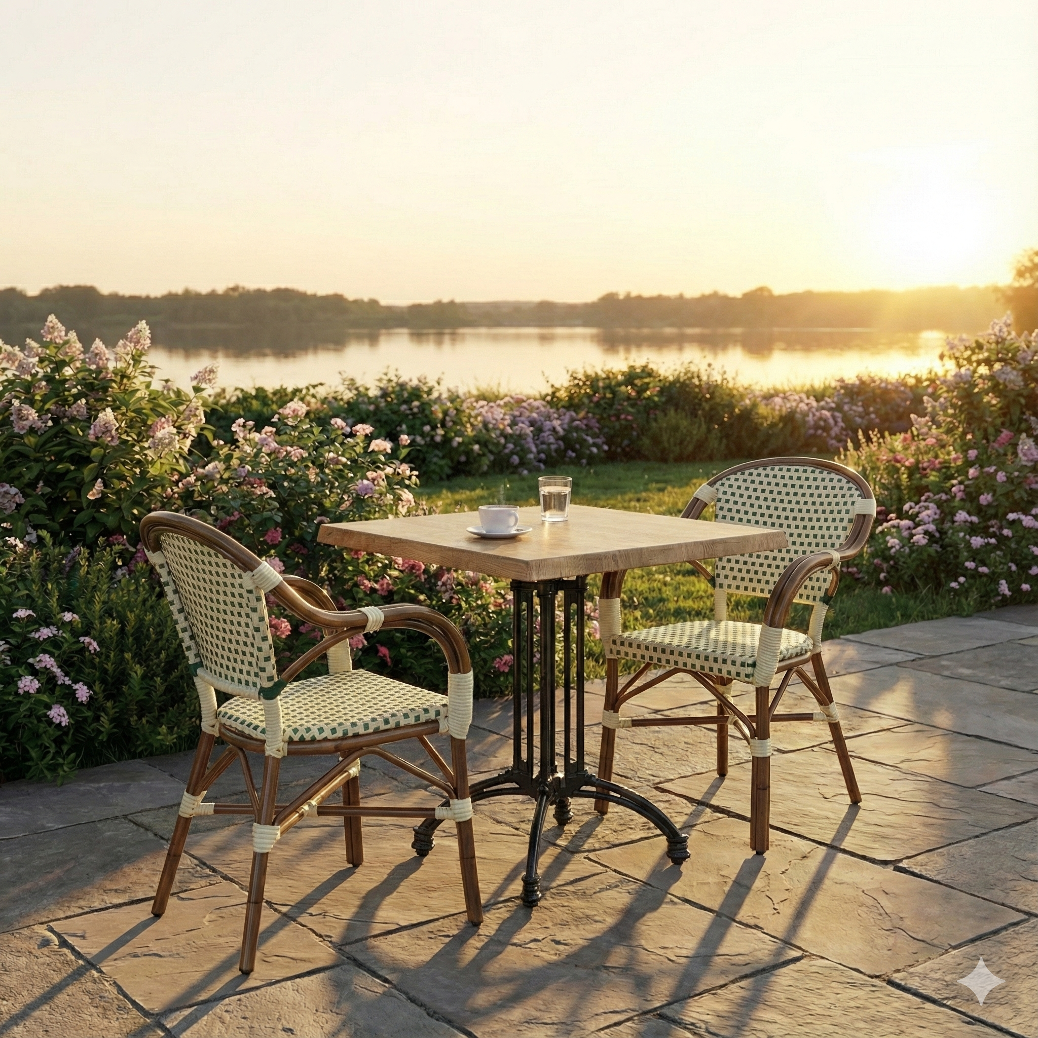 Avalon Pine bordskiva fyrkantig