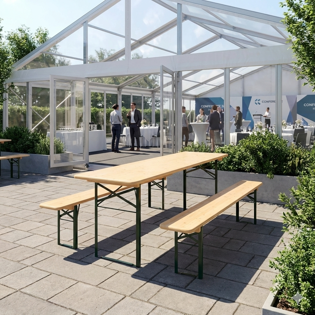 Brau Bord/bänk set 220x50 cm