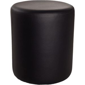 PUF Rund svart D38x45cm