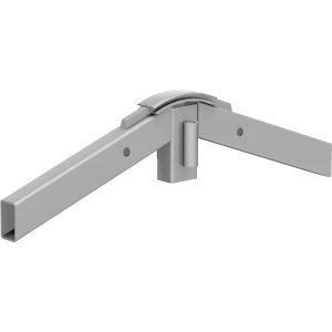 Lutningsstycke med aluminiumstycke