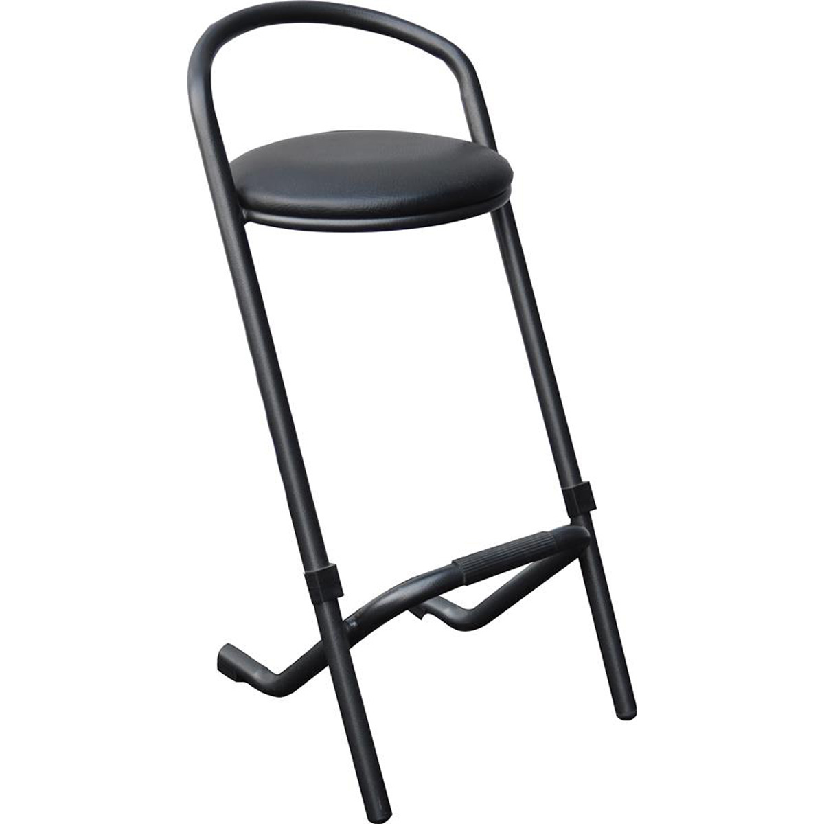 Utrecht barstol - svart konstläder