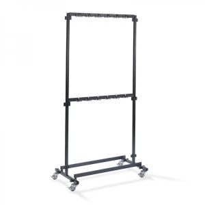 Garderobsställ med krokar, hjul