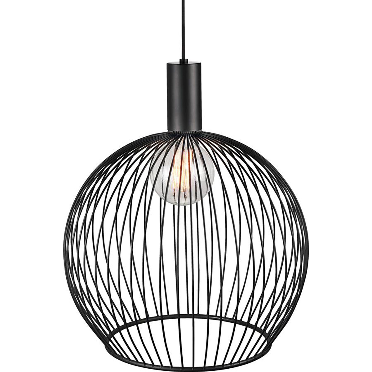 Aver 50 taklampa - svart