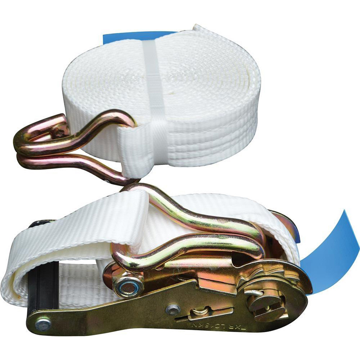 Bardunstrop / Sidotråd 35 mm, Vit (3 t