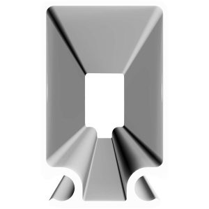 Spär gavl kort 2,2m 2-spår