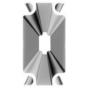 Fackverksgavel lång 2,2m 4-spårig