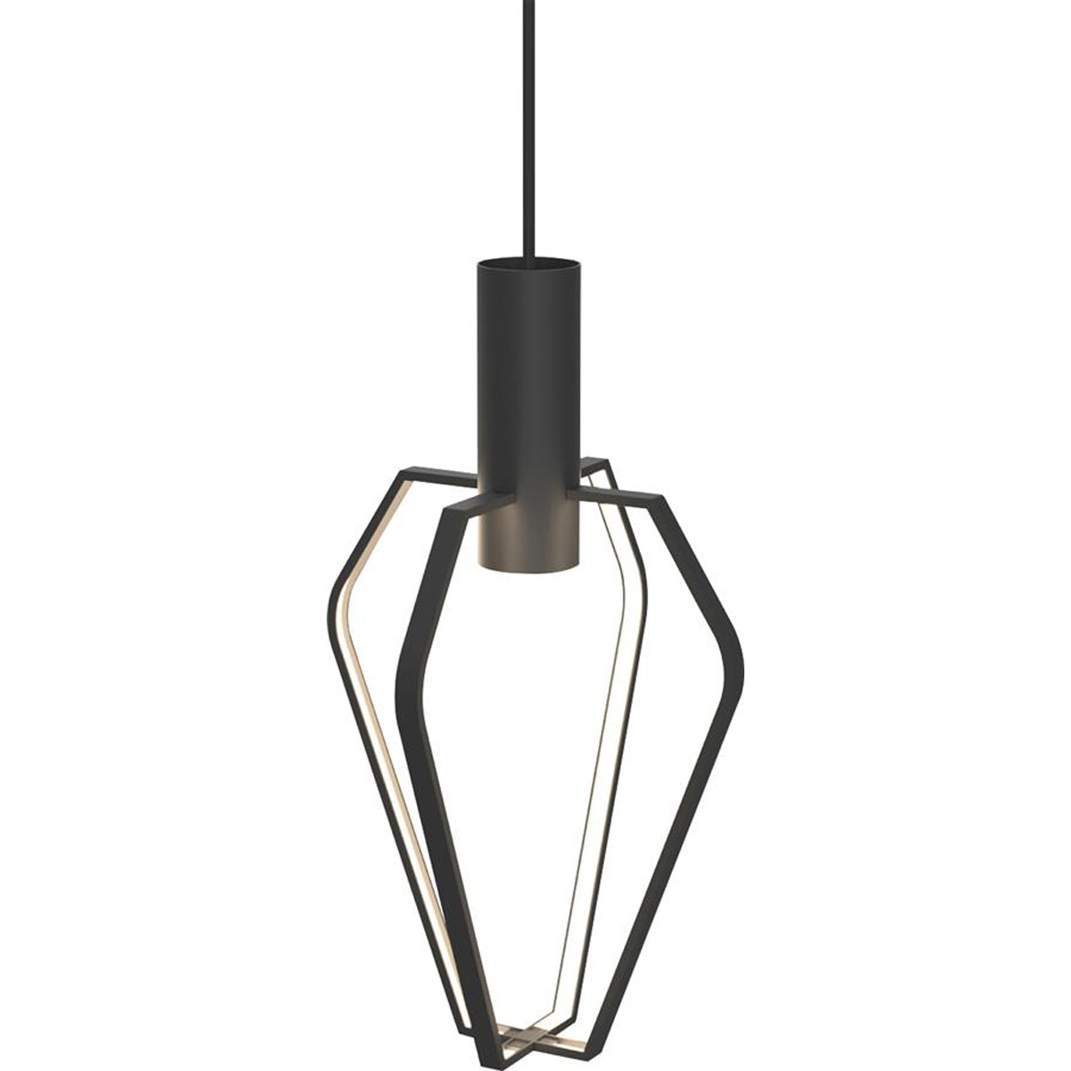 Spider taklampa - svart